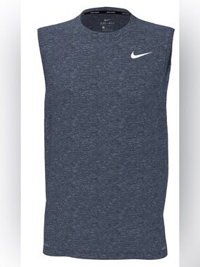 Nike Men's Heather Sleeveless Hydroguard Sleeveless